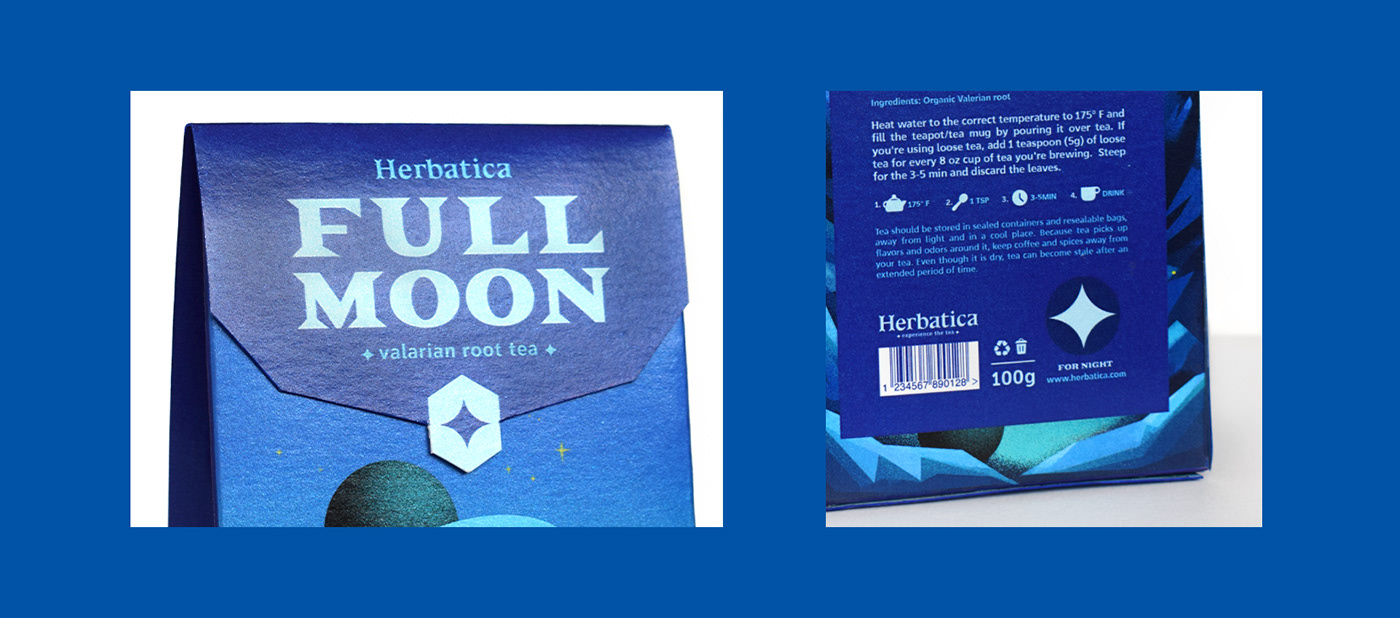 brand branding  graphic design  herbal tea ILLUSTRATION  Magic   packaging design tea tea design Tea Packaging