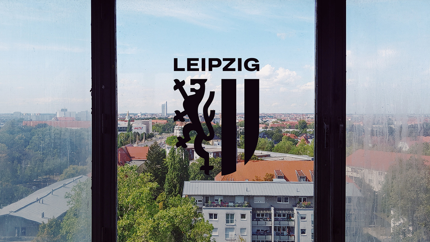 City branding concept Flexibility germany identity leipzig logo modernism rebranding