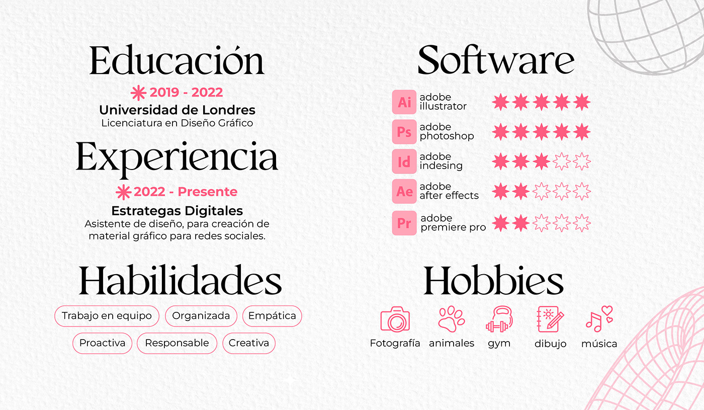 design diseño gráfico portfolio brand identity visual infographic