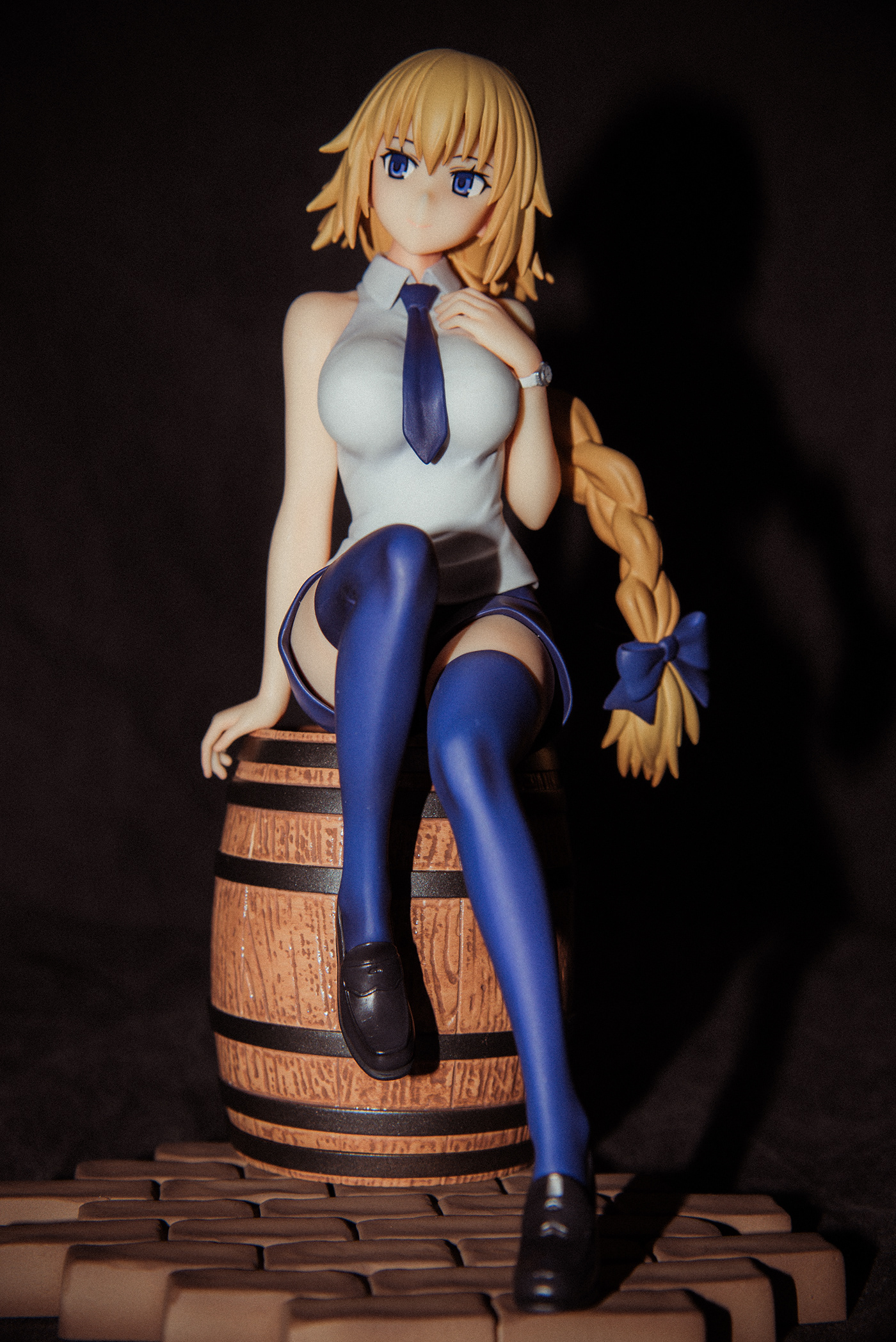 indoor portrait model photoshoot Photography  anime toy photography Fate Grand Order fgo fine art