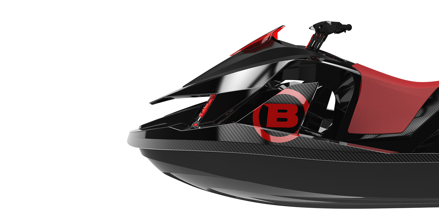belassi B6X Jetski watercraft design 3D cad model water Project mobility styling 