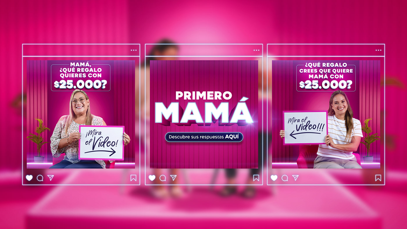 ads artwork brand identity campaign Mother's Day retouch