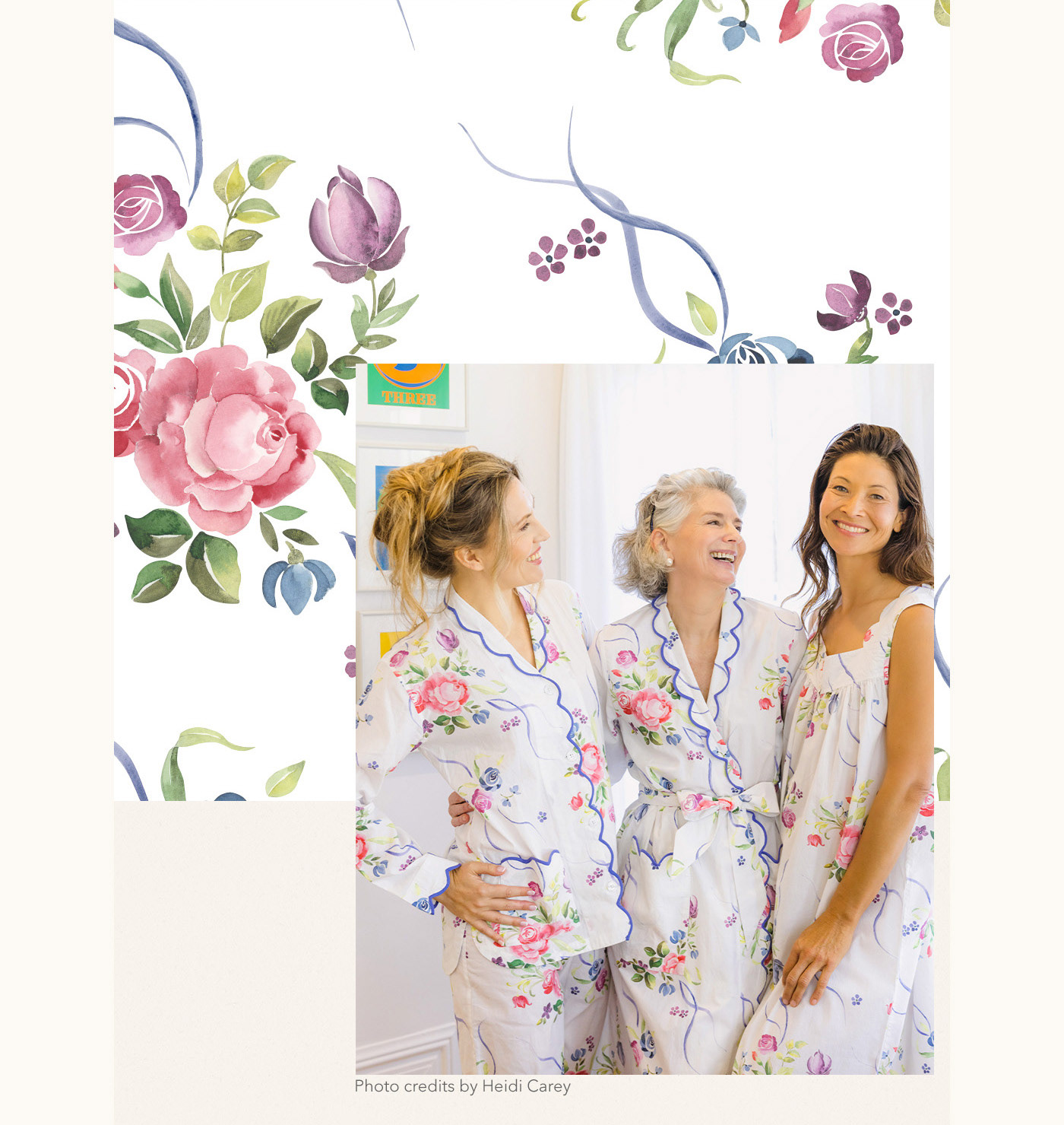 textile design  pattern watercolor Fashion  clothes home decor botanical illustration surface design Flowers folk