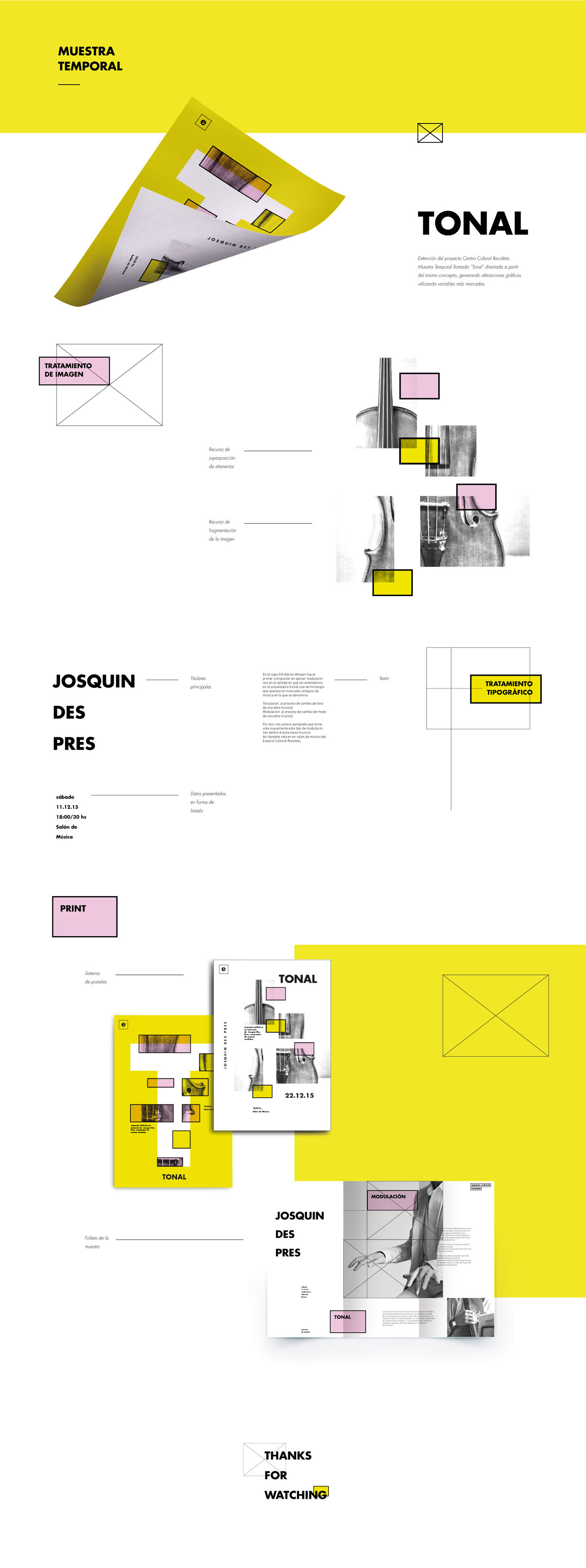 identidad Gabriele folleto editorial brand amarillo Futura fadu