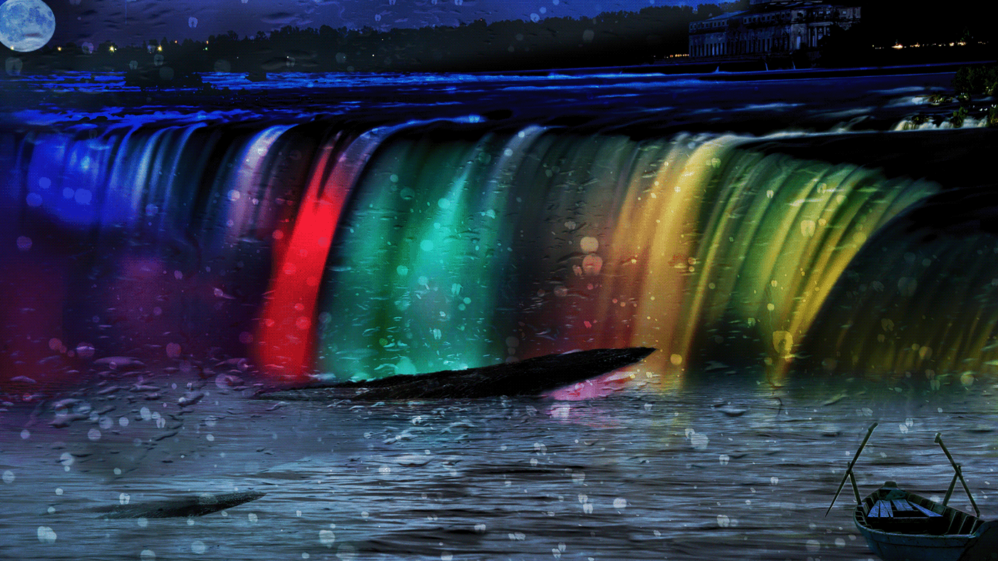 water Nature photoshoot waterfall