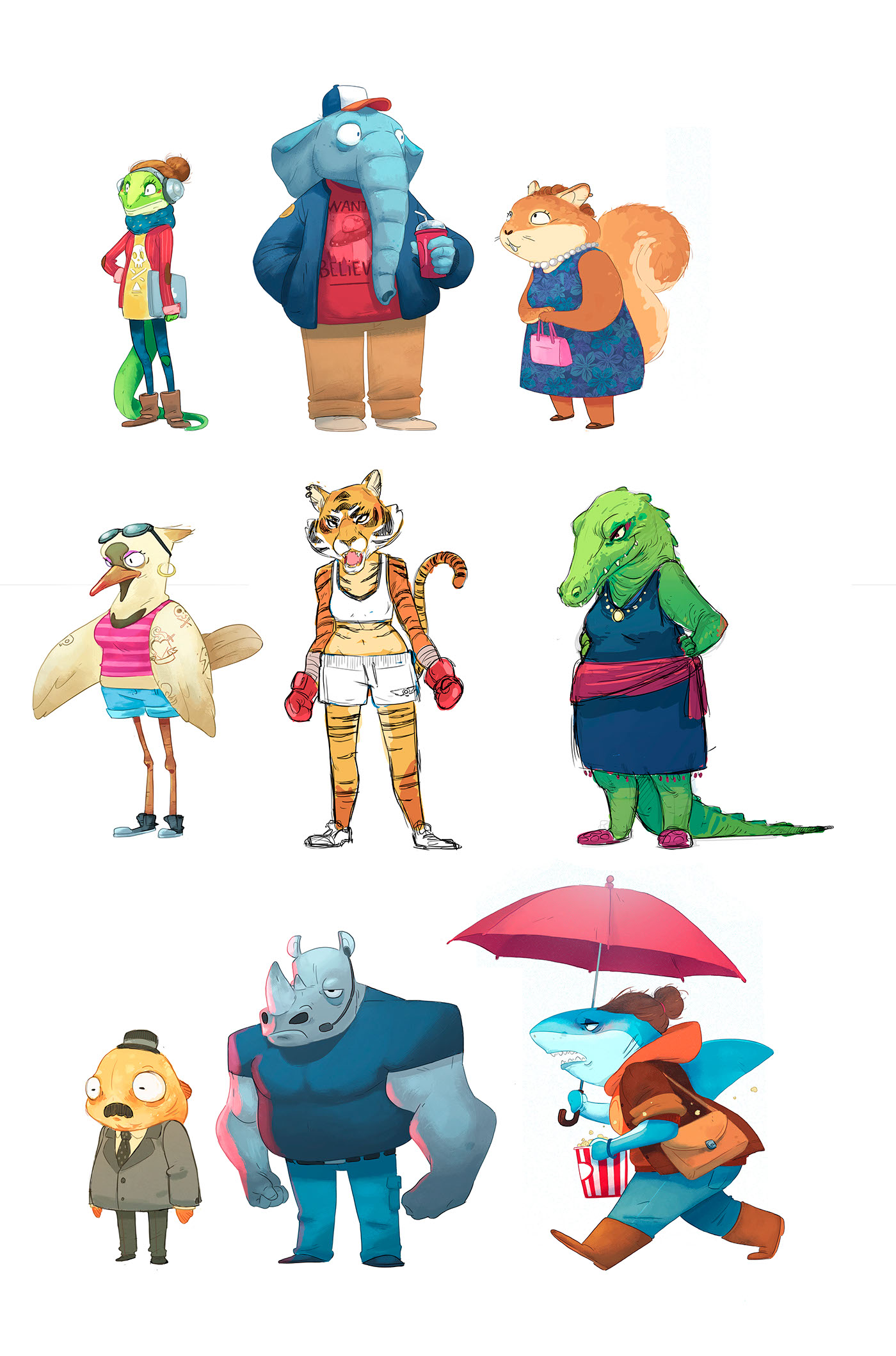 characters animals