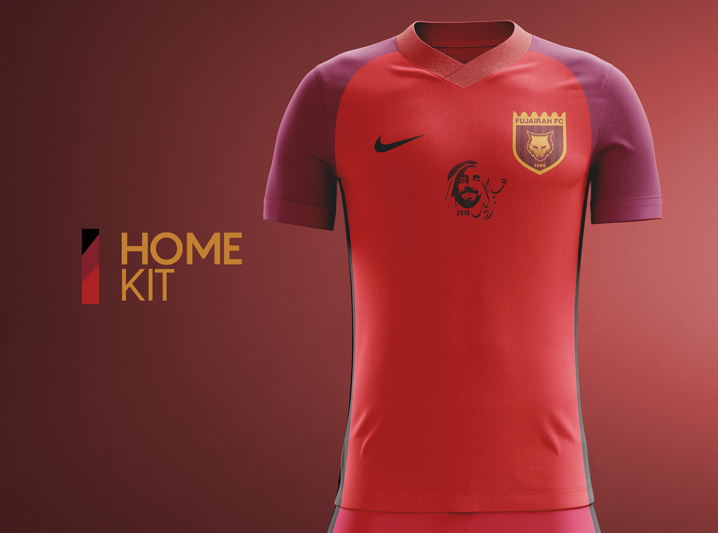 Fujairah FC Nike kit dubai football maradona home kit Away Kit