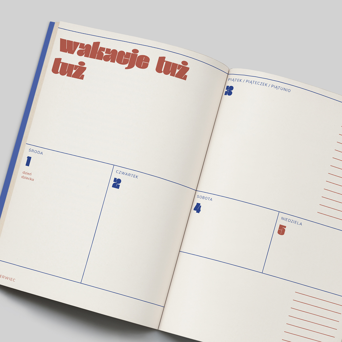 calendar calendar design Diary graphic design  Layout Layout Design planner typographic book natalia hawrylik