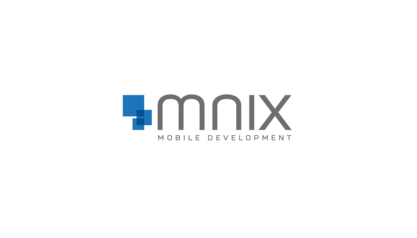 mnix ux UI Technology mobile development logo Brazil brand iphone