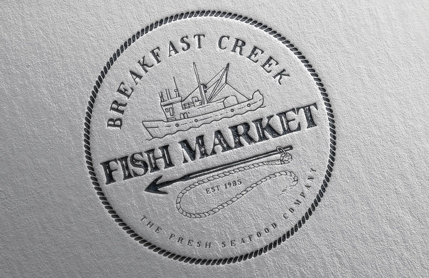 #webdesign #seafood #fish #fishing  #market #restaurant #vintage  #Clean #UI #UX #web   #takeaway #Dribbble #Logo