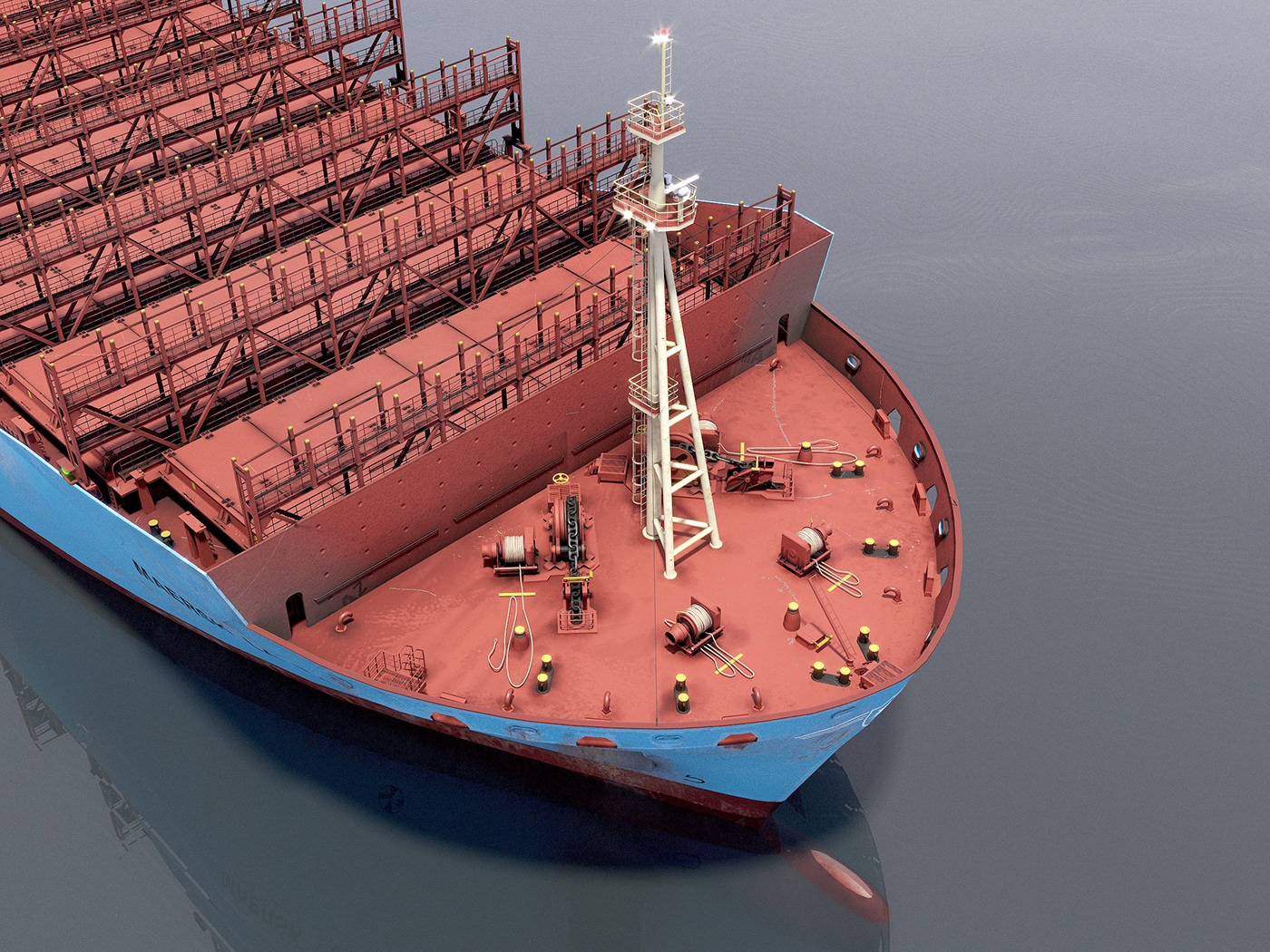 ship ships industrial shipping Transport Maersk