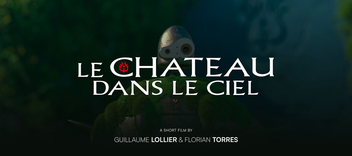 Le Château dans le ciel, a short film by Guillaume Lollier & Florian Torres