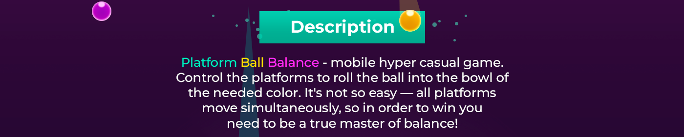 ball casual color game hyper mobile Platform UI