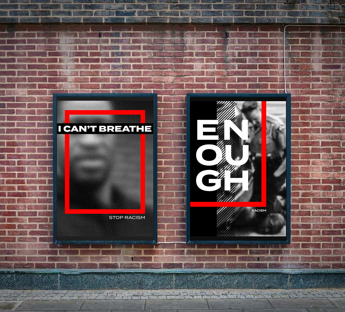 anti-racism black BLACKLIVESMATTER design environmental Experience Experiential georgefloyd poster Urban