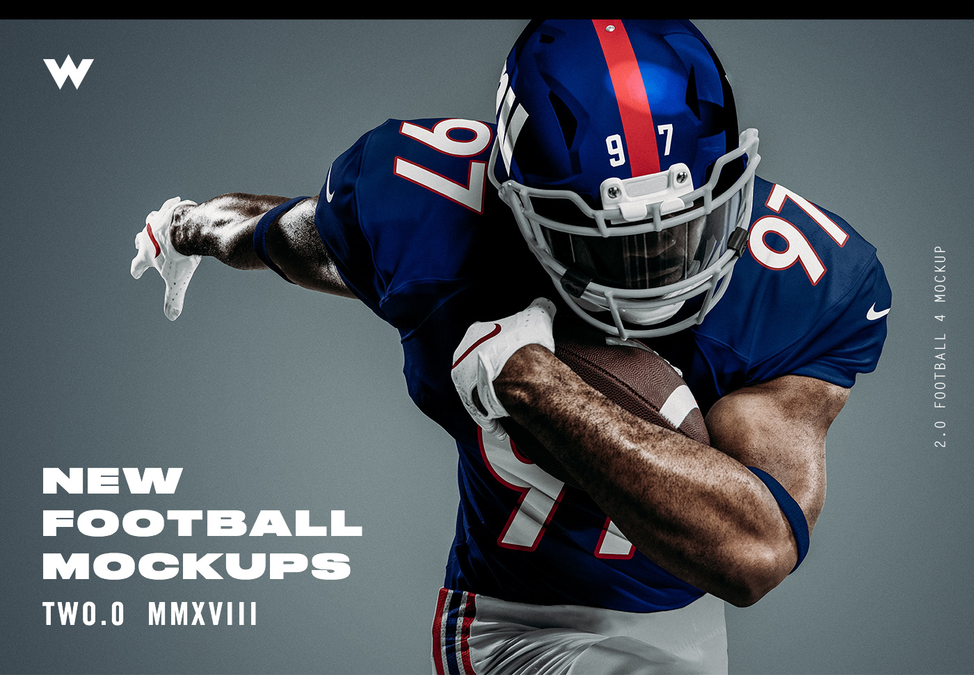nfl football mockups sports psd template download Photography  free freebie