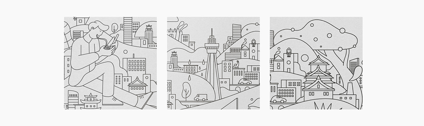 Travel ILLUSTRATION  graphic logo city vector minimal Icon postcard flat illustration