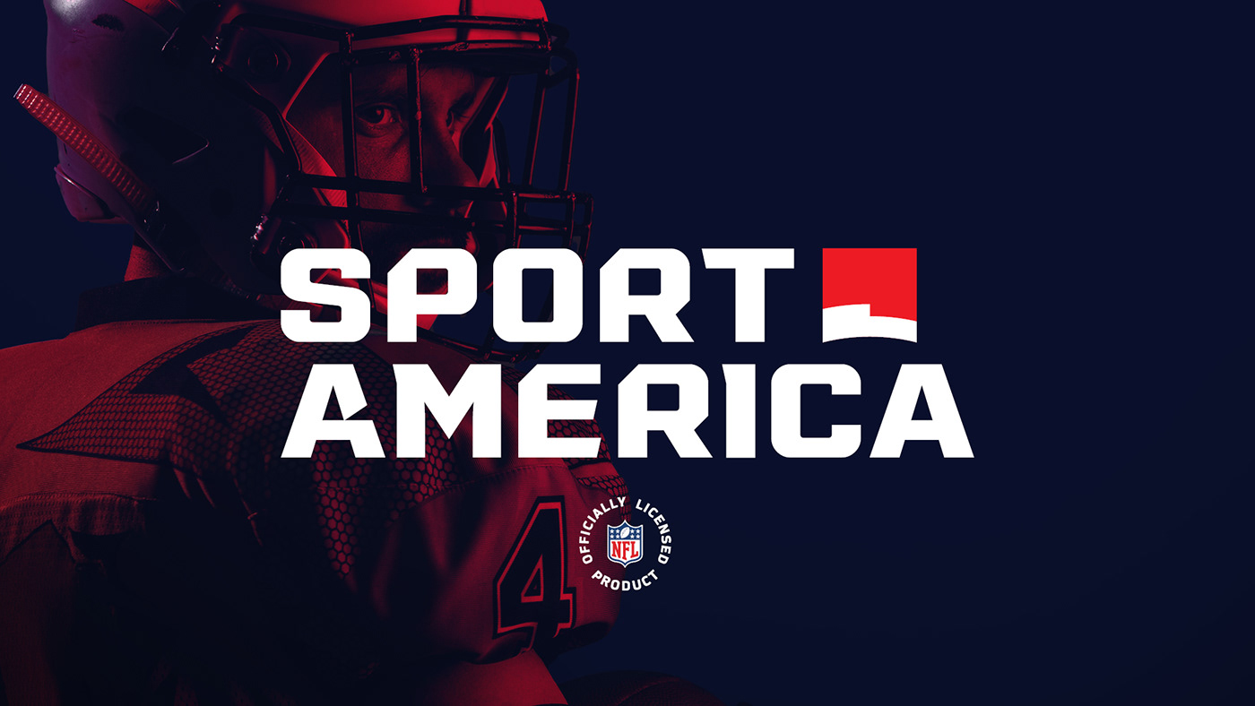 brand identity branding  graphics Logo Design mlb NBA nfl sports Sports Design