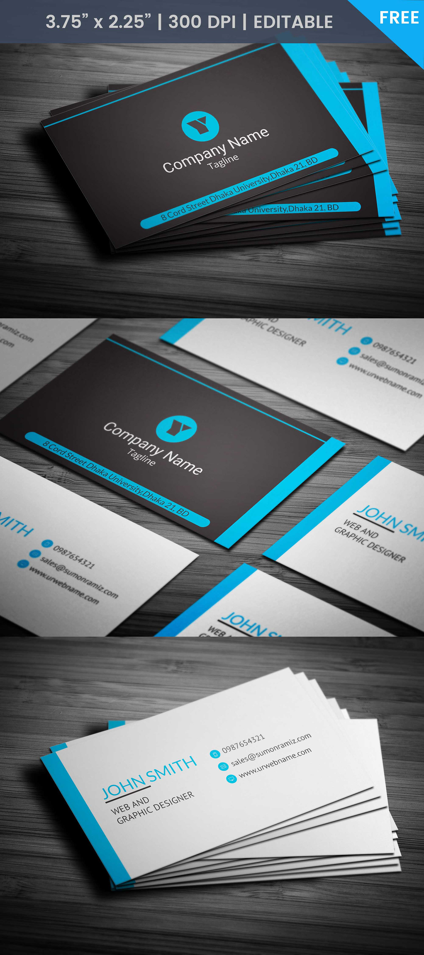 Web designer business card web designer business card business card template