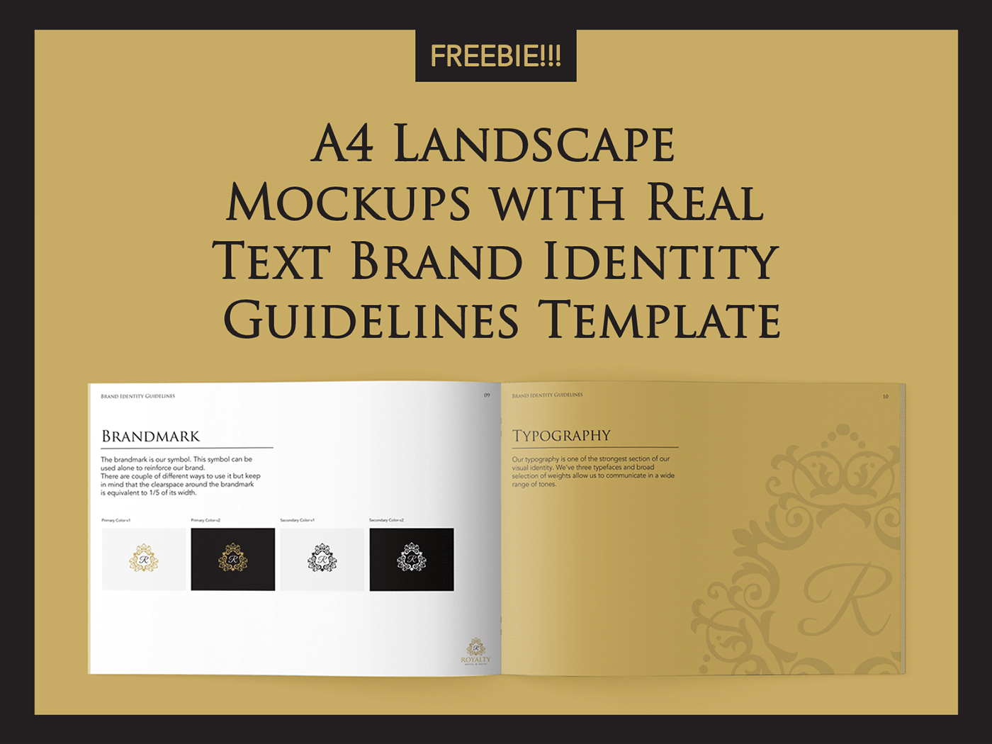 a4 flyer mockup Adobe Portfolio brand identity branding  free mockup  freebie Logo Design luxury print template