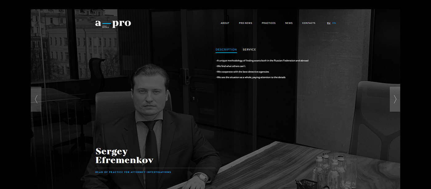 Adaptive black cyan fullscreen law Moscow Russia video video intro lawyer