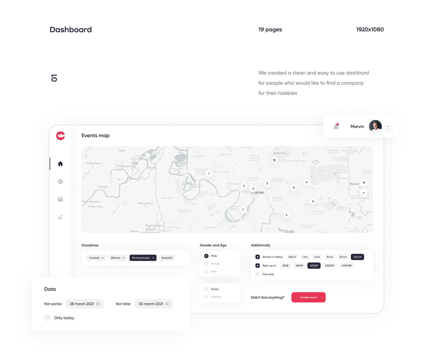 branding  dashboard Figma product red ui ux UI UX design user interface Web Wed Design