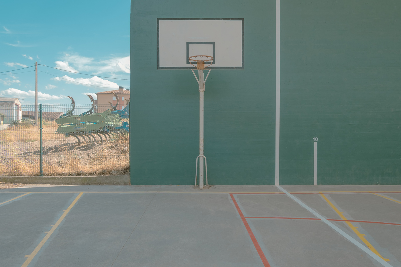 Playground Photography  minimal abstract composition sport spain architecture Minimalism