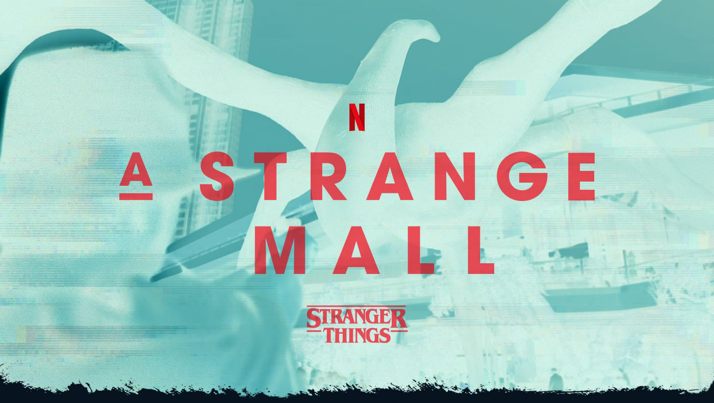 DDB istanbul mall Netflix Stranger Things Zorlu Center