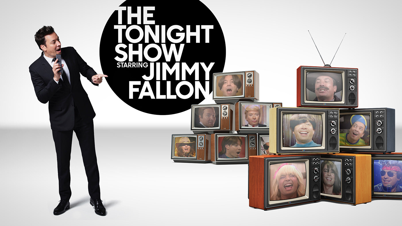 3d animation 3d modeling design Jimmy Fallon motion graphics  NBCUniversal