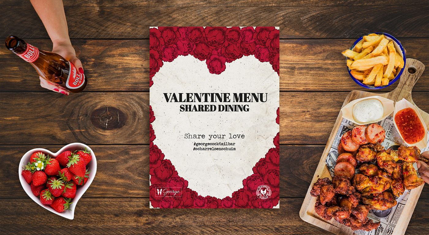 amy smulders design menu Rotterdam Valentijn valentine