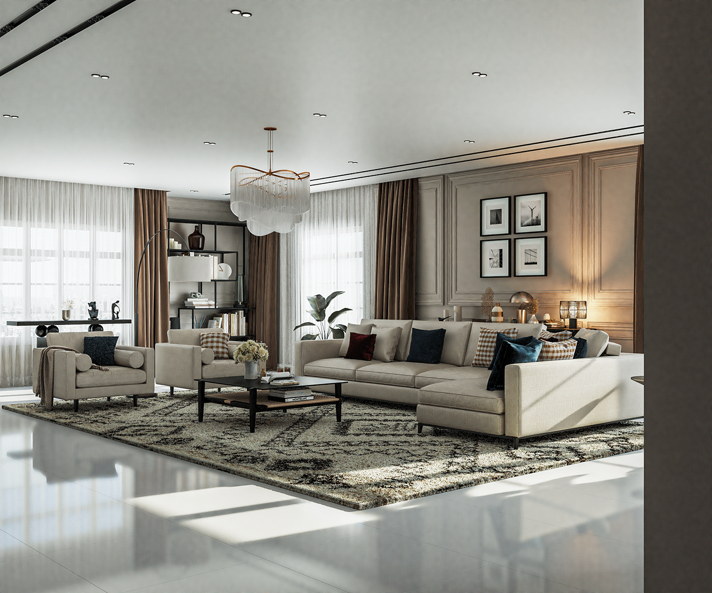 interior design  architecture visualization Render 3D 3ds max modern archviz vray pgotography