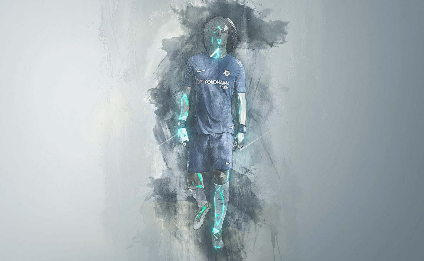 Advertising  artworks Chelsea design football footballkits kits Nike photoshop