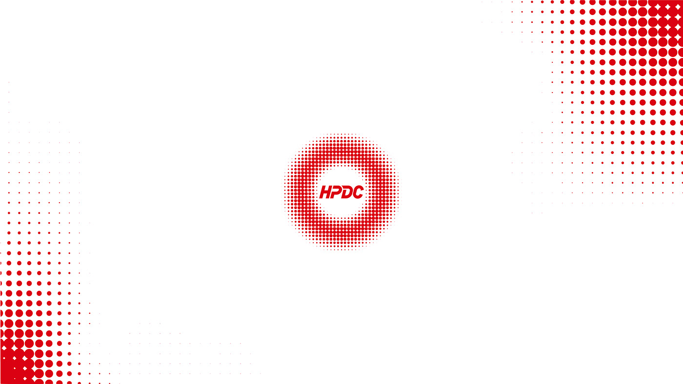 Event visual identity Logo Design Logotype key visual dots huawei red