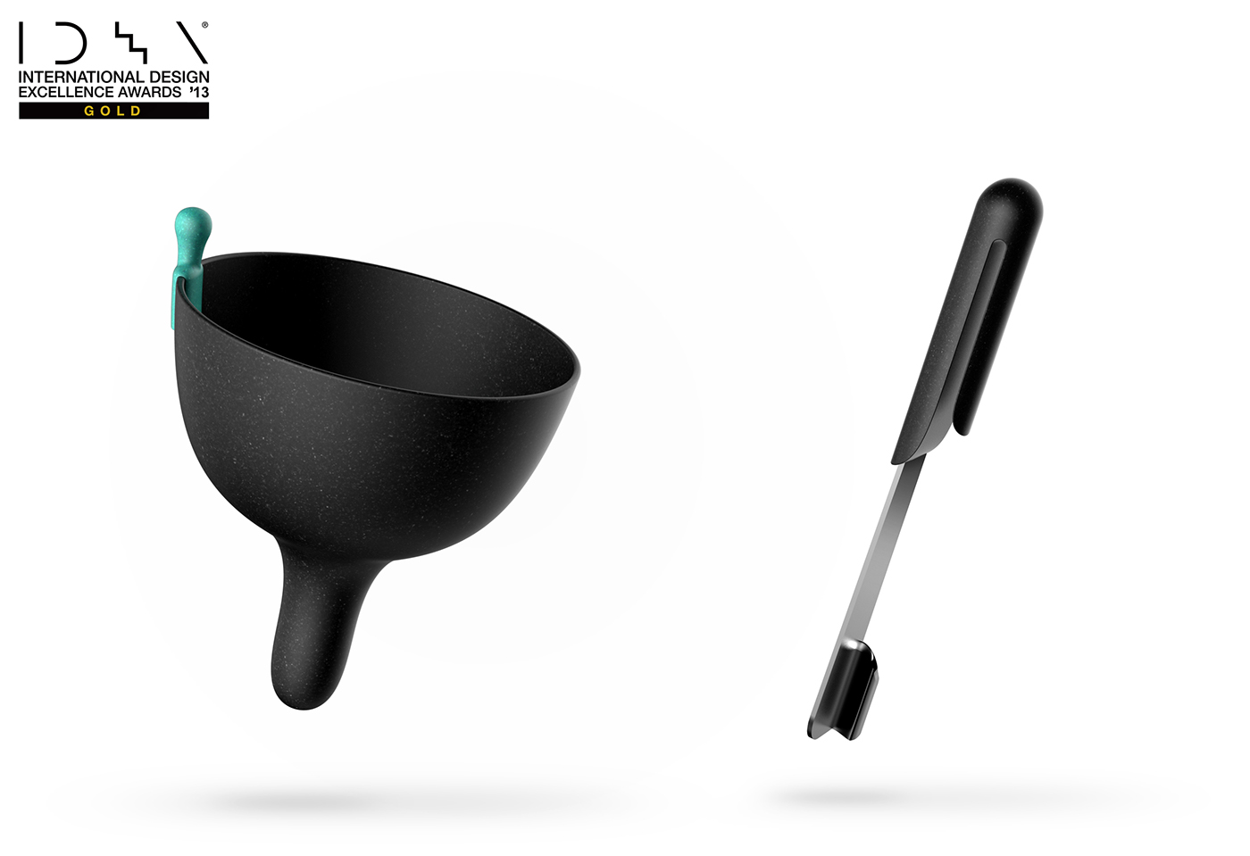 bowl knife rubber latex eco-design eco plastic eztap Innovative bioplastic