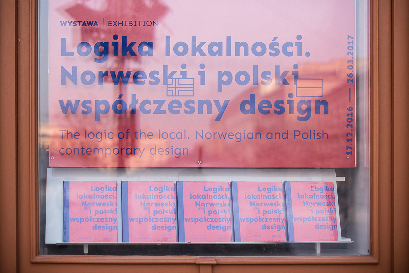 Norwegian design Exhibition  book visual identity design ICC poster krakow Album