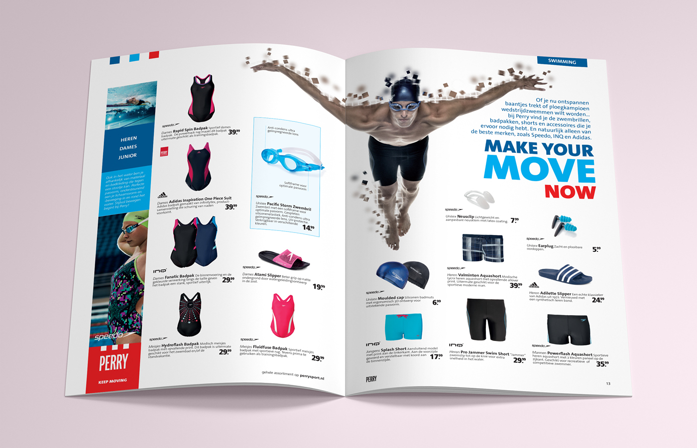 Sport Casual flyer brochure folder products graphic design  Retail design Retail Fashion  ArtDirection