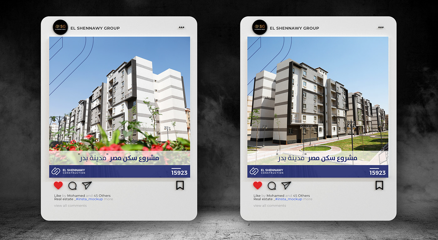 ads Advertising  construction facebook instagram marketing   real estate Social media post Socialmedia visual