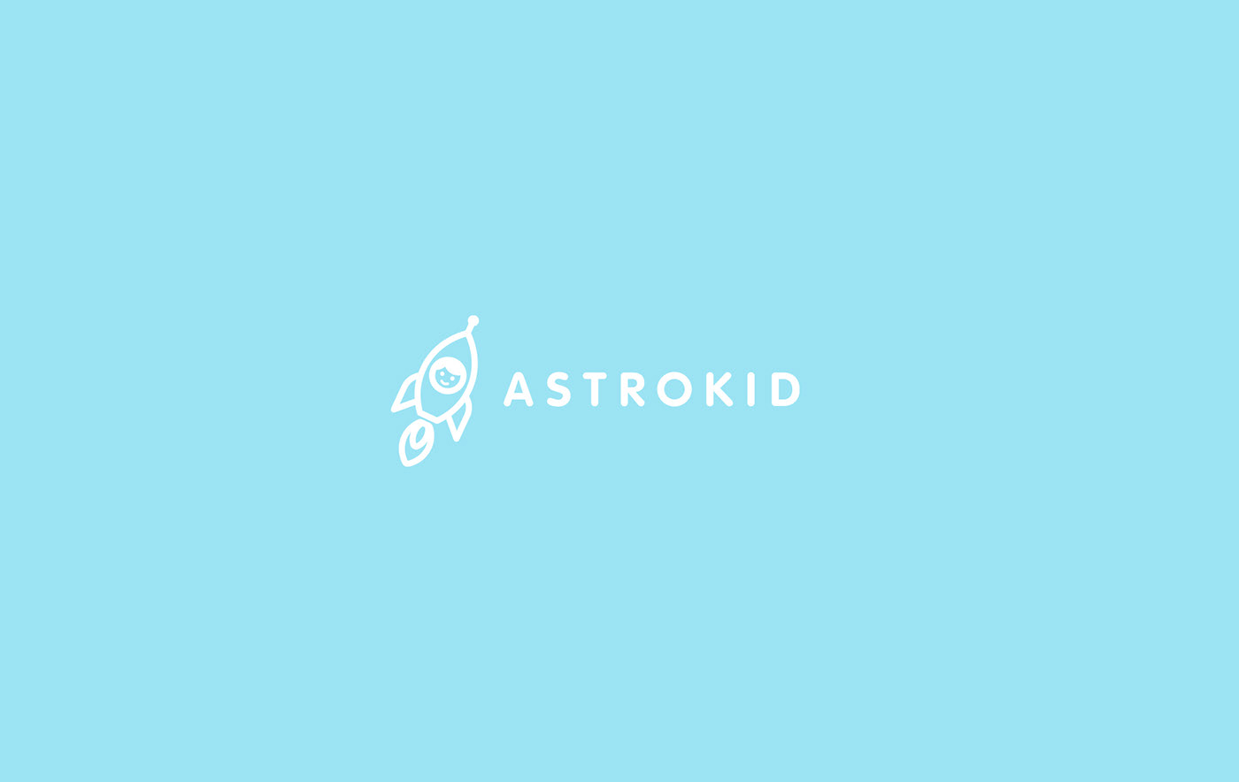astrokid астрокид clinic Space  rocket kids identity