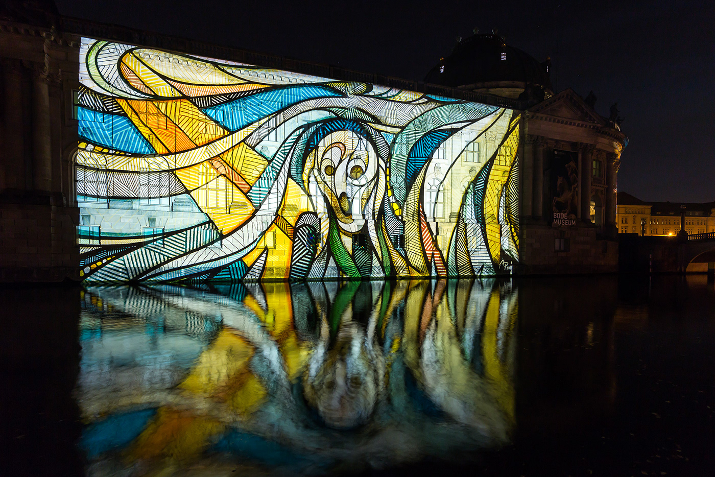 berlin Brandenburger Tor festival of lights luminale lion Street Art  Urban Lighting Design  Tattoo Art colorful