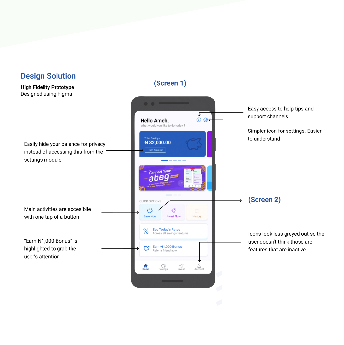 Figma UX design mobile app design user experience