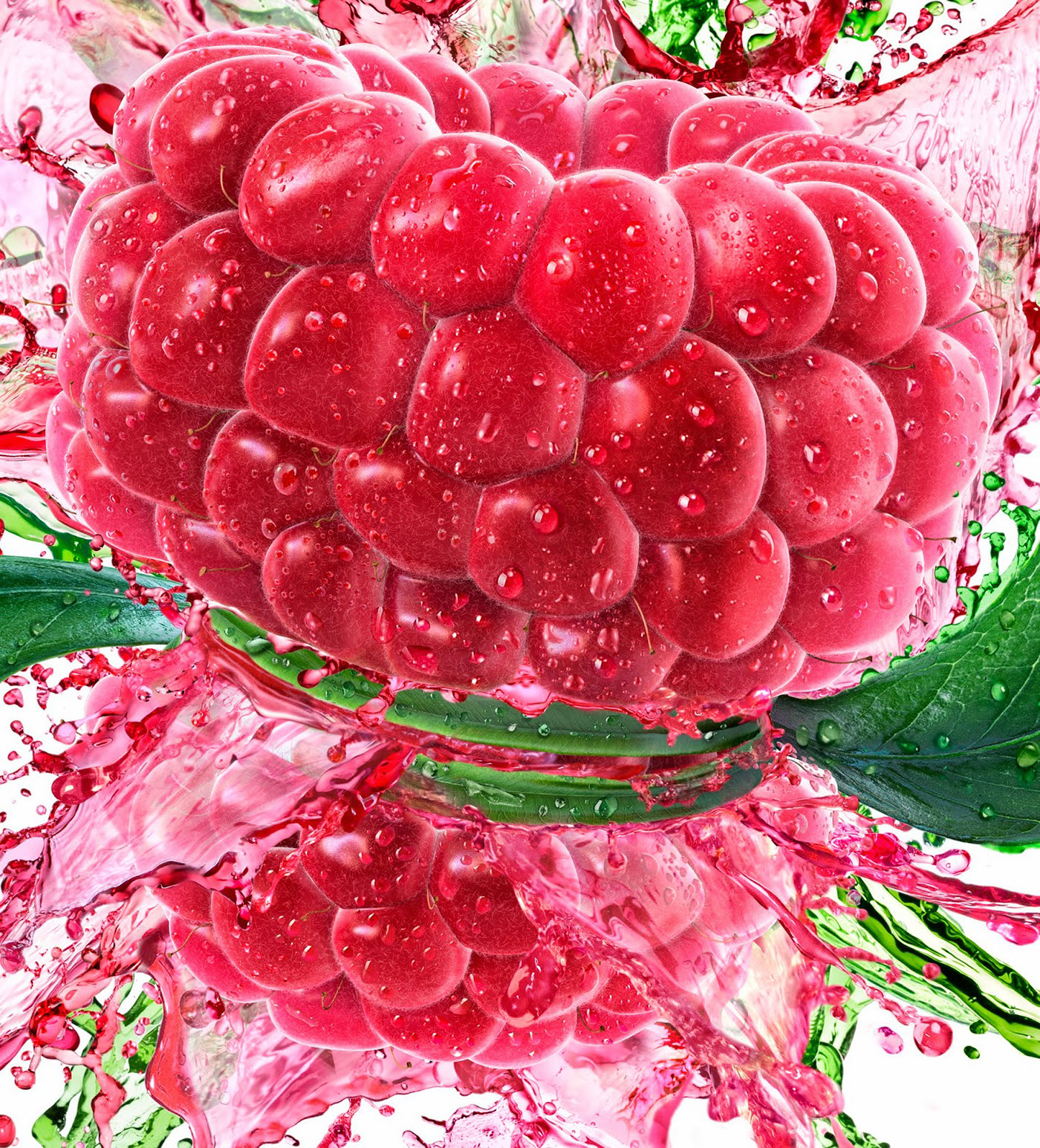 Lipton splash raspberry
