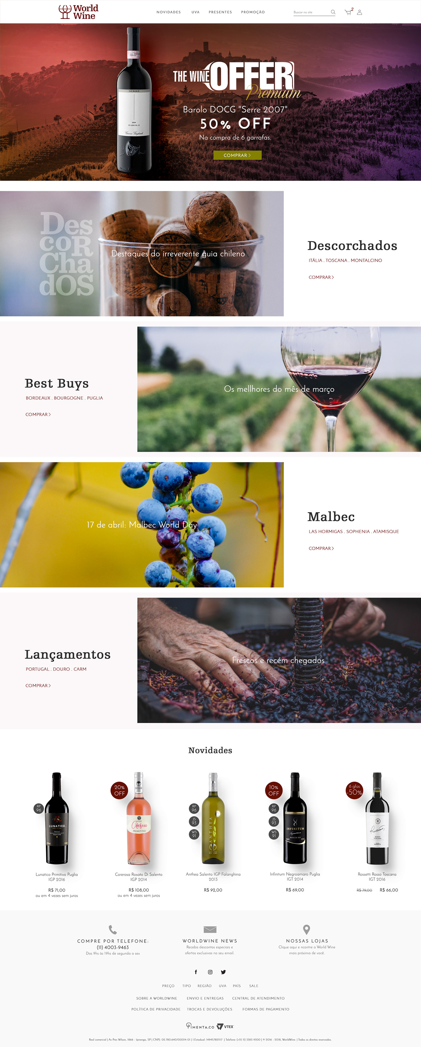 wine Ecommerce design Web Design  UI ux Project elegant modern digital design
