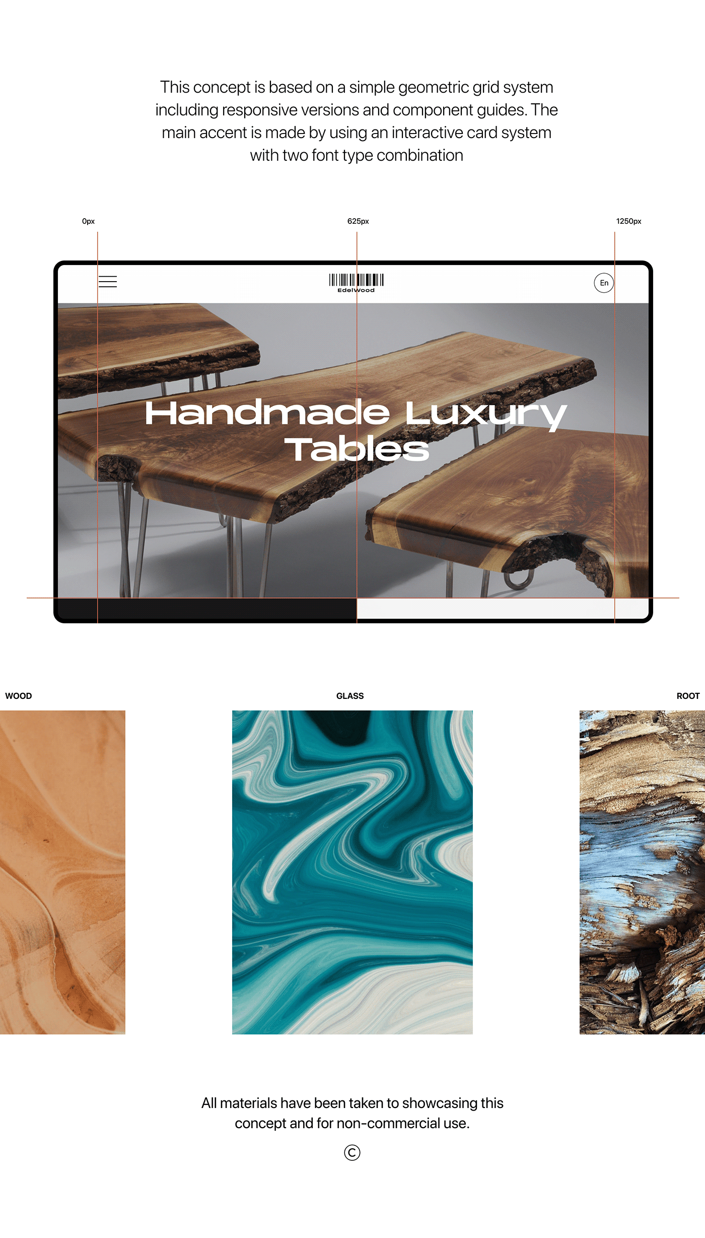 furniture Intereactions landing minimal table UI UI/UX ux webgl wood