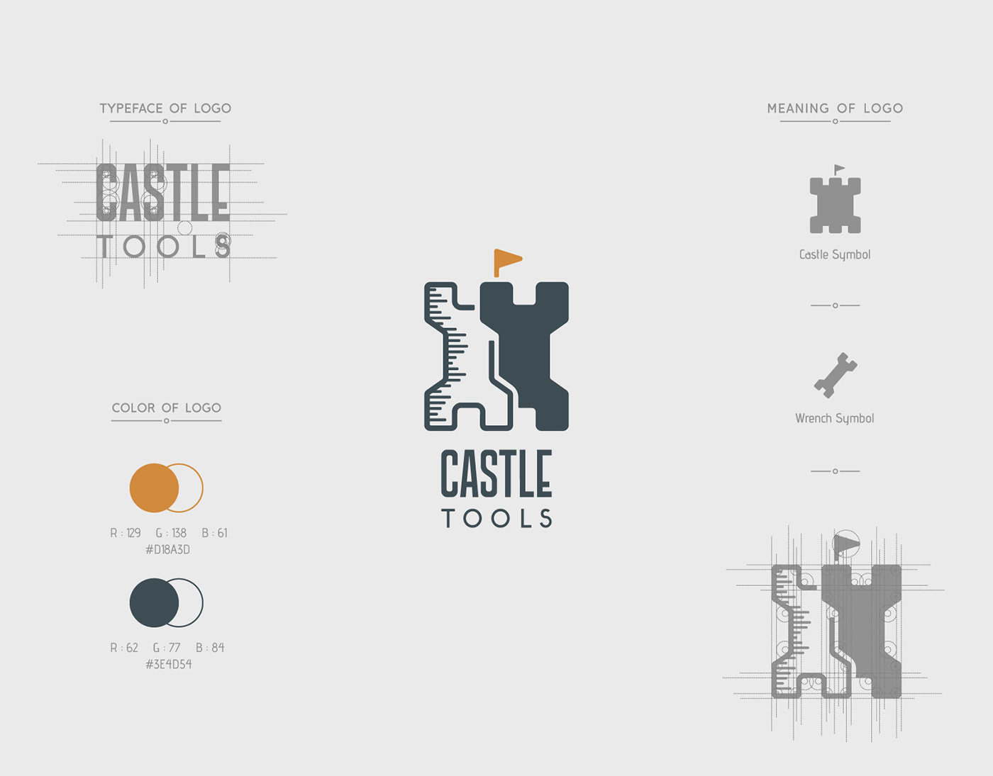 Castle Tools Logo Design