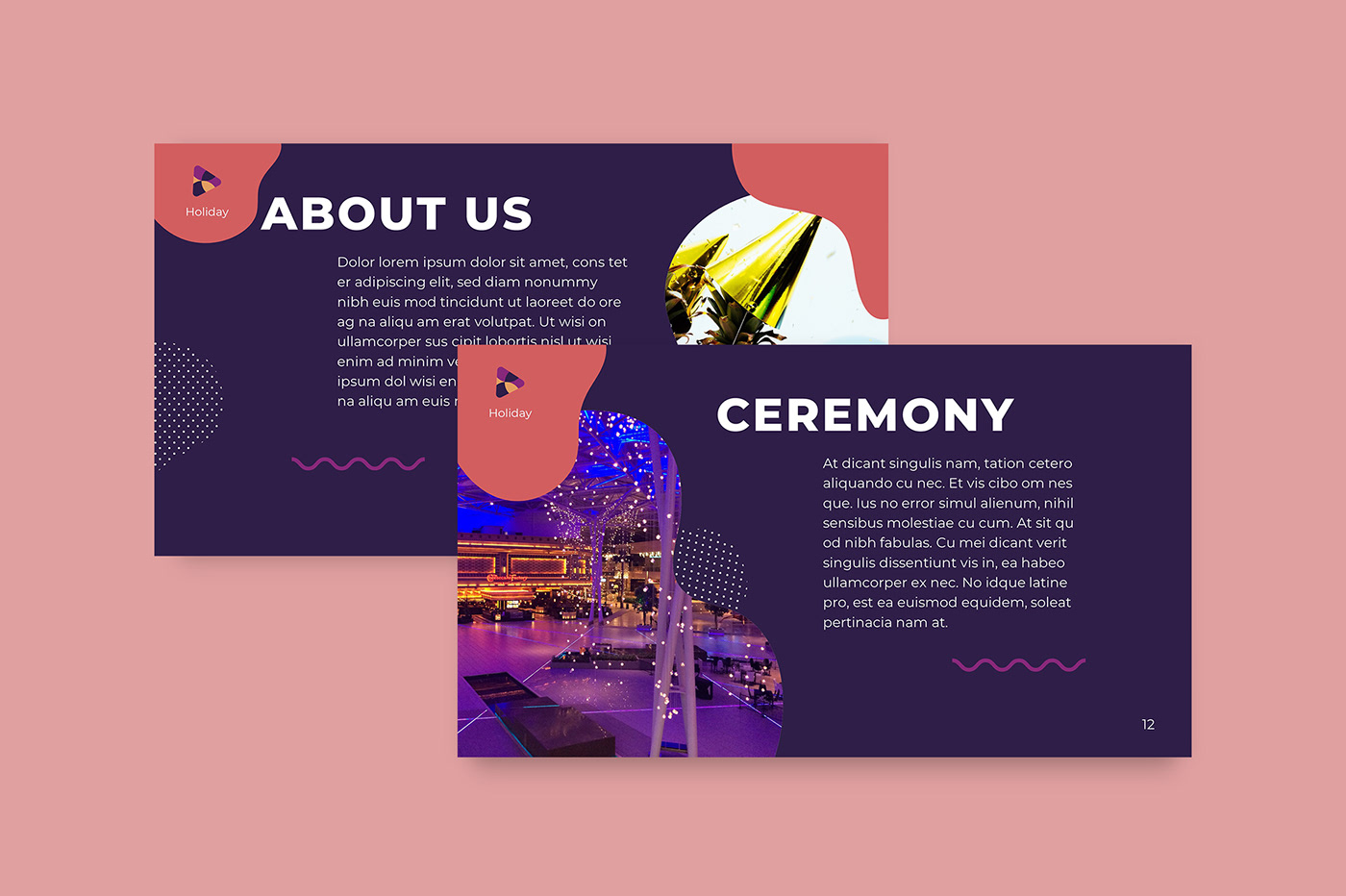 event management presentation template