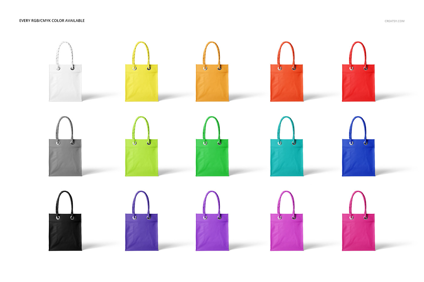 Download Matte PVC Reusable Tote Bag Mockups on Behance