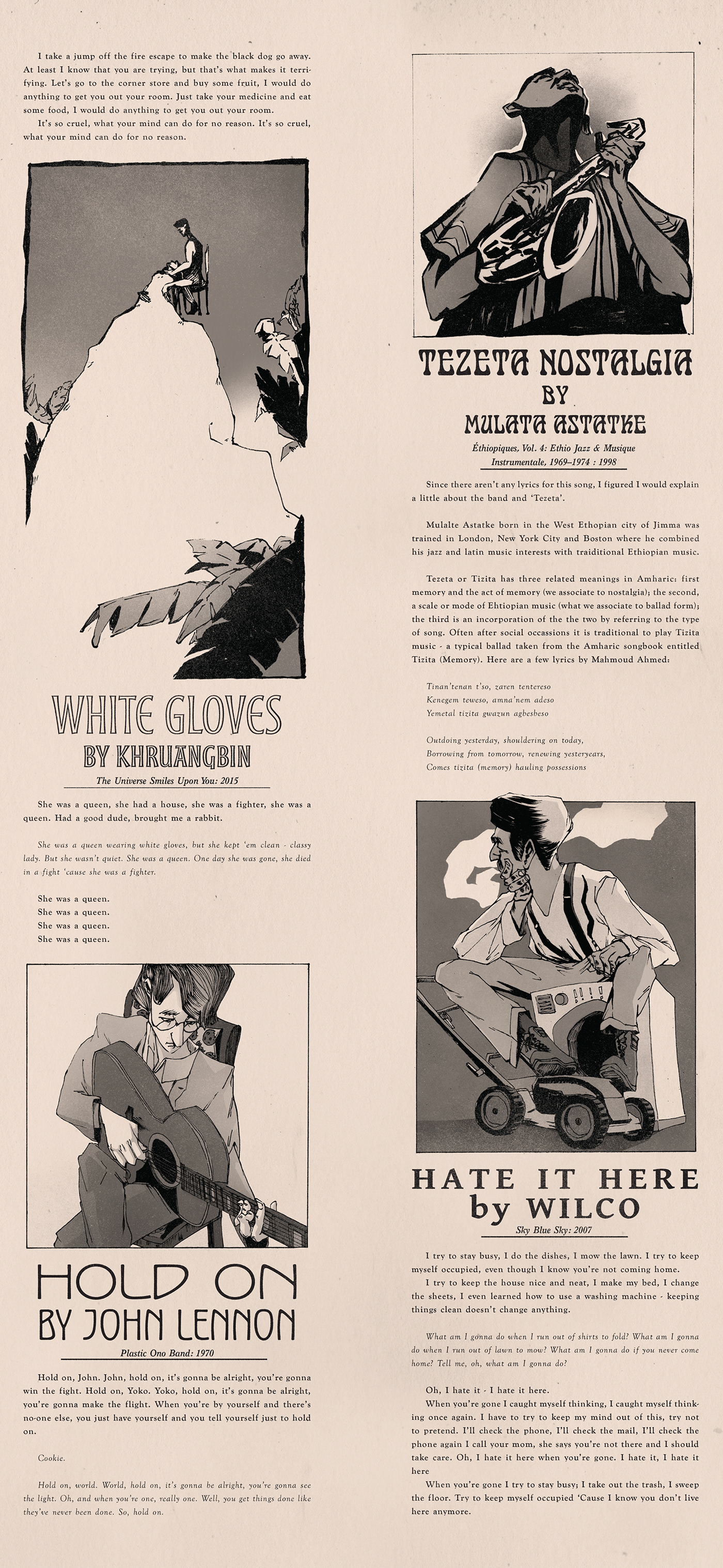 black and white bob dylan graphic design  ink inktober Jimi Hendrix music art newspaper Poetry  vintage