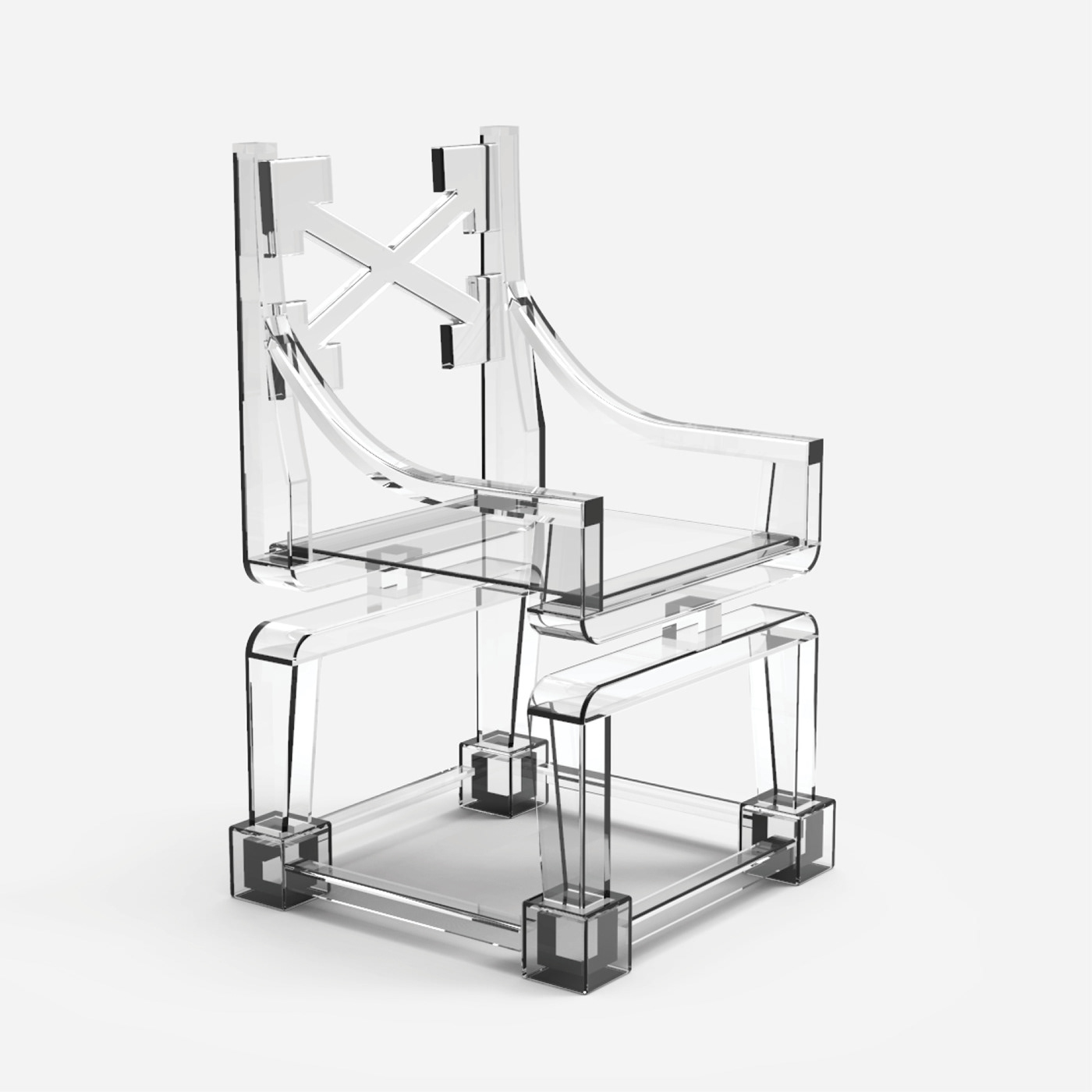 3D Accessory branding  chair design furniture interior design  off-white product design  Renaissance