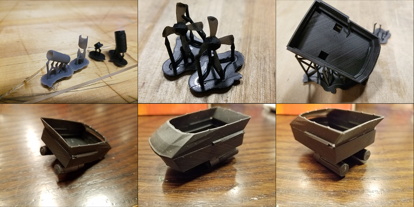 3D Printing design guinness record break boat Formlab resin smallest