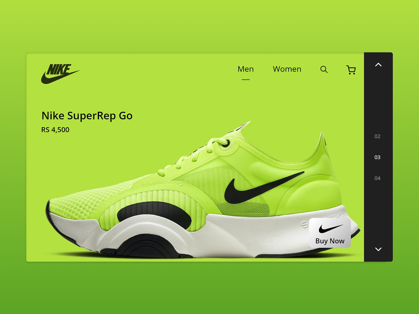 Adobe Portfolio Adobe XD design Nike Nike Shoes portfolio UI UI/UX Website