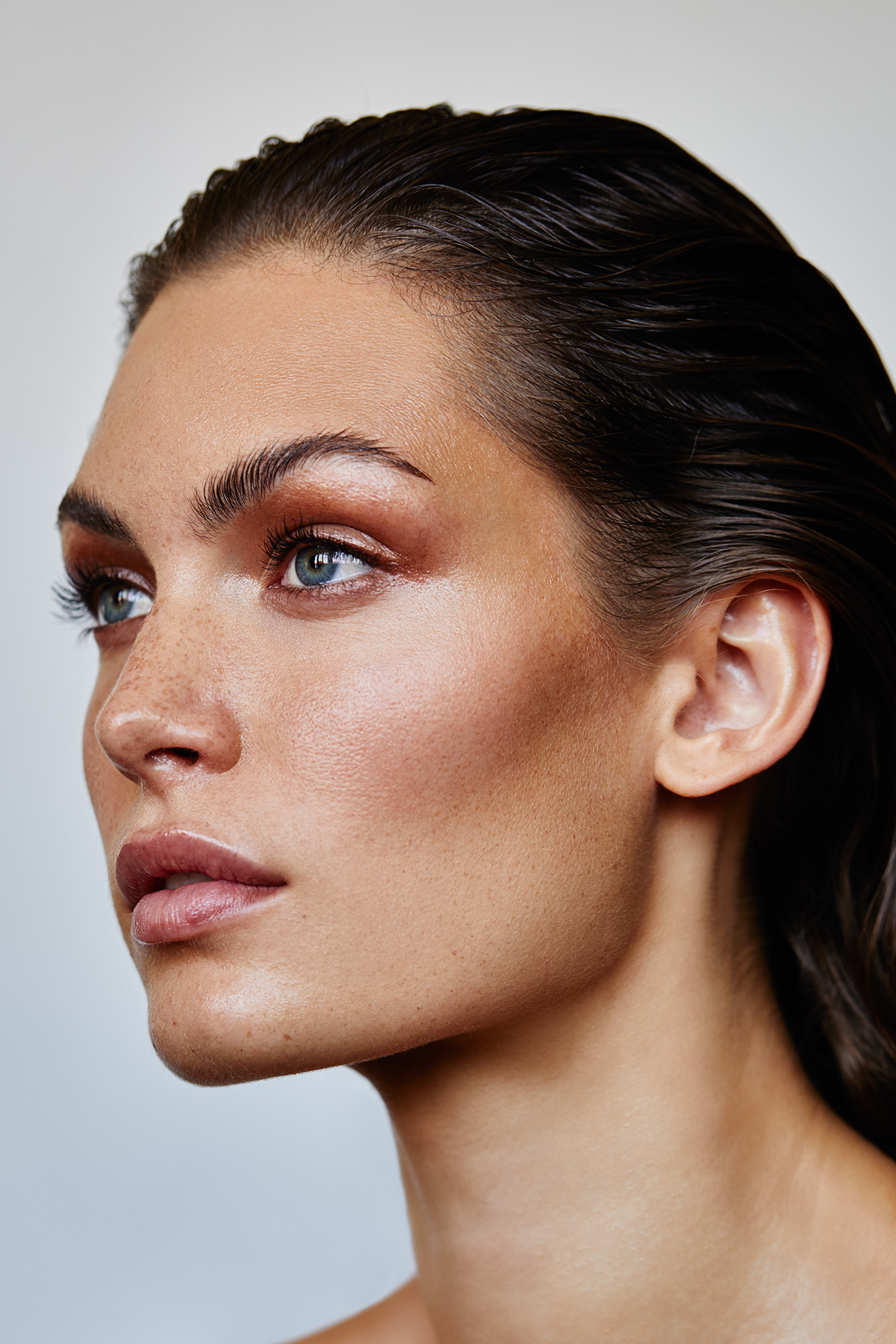 makeup tutorial portrait Photography  closeup